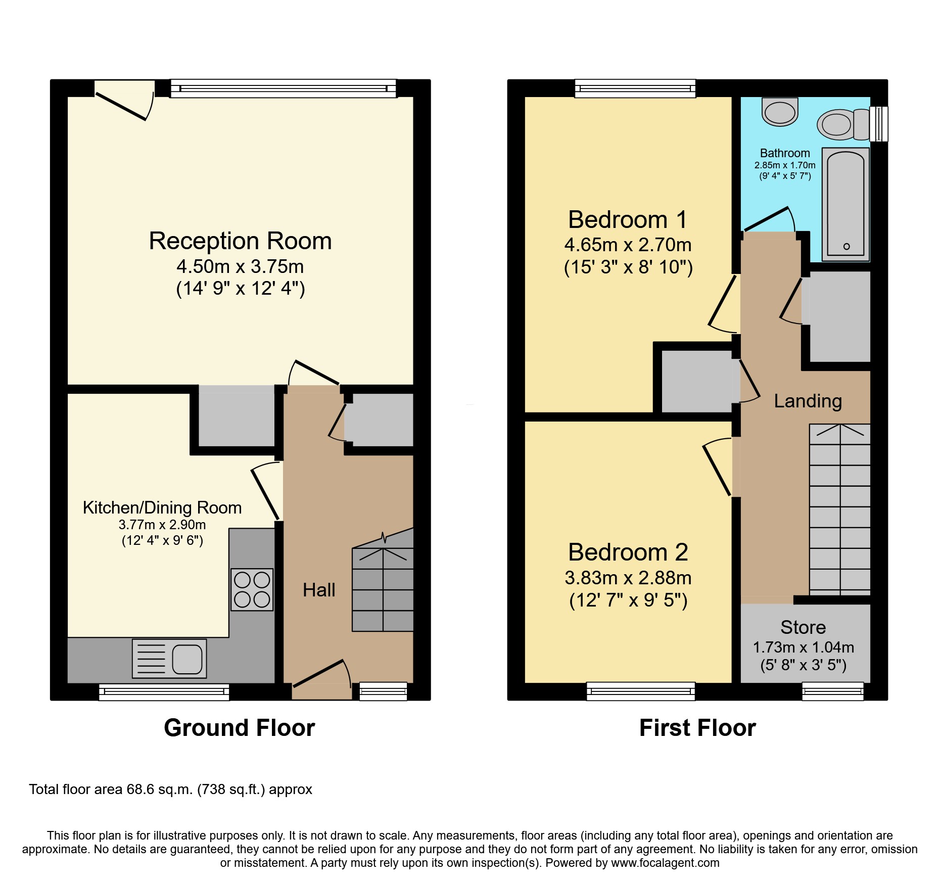 19, Mascotts Close, London floorplan