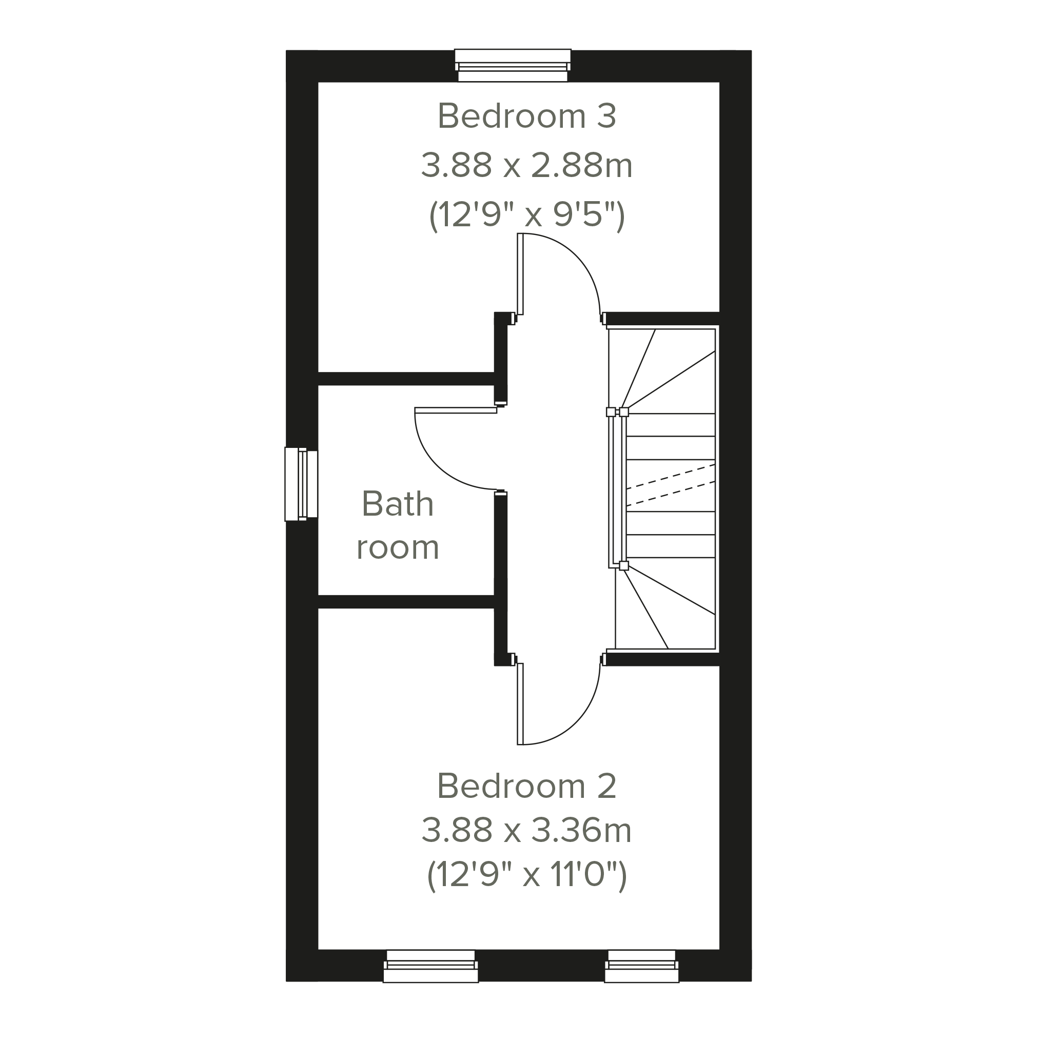 290, Sedgley Road West, Dudley floorplan