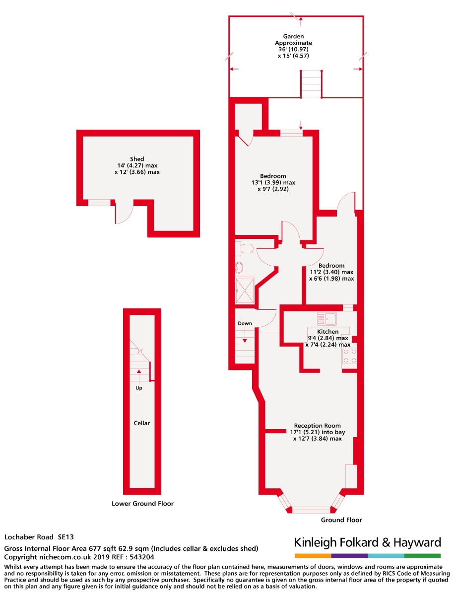 11a, Lochaber Road, London floorplan