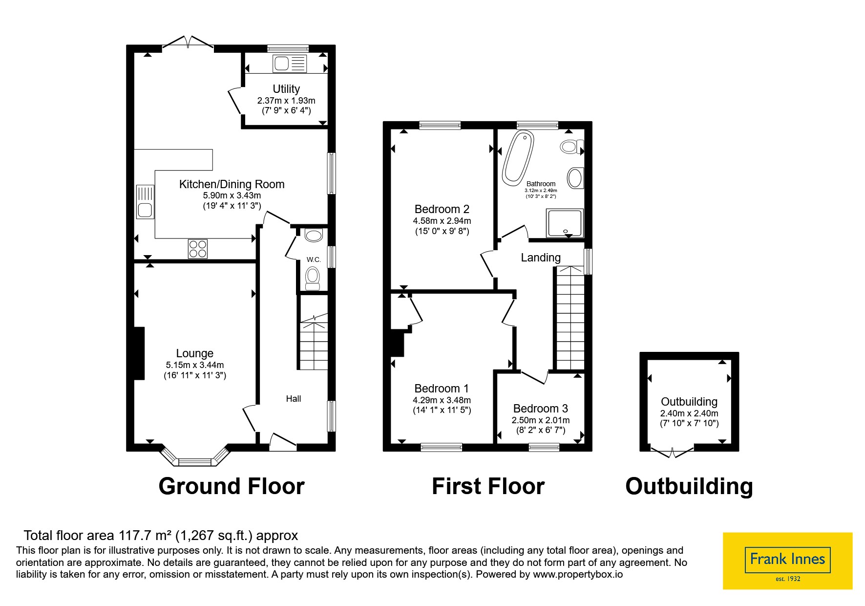 30, Elm Grove, Swadlincote floorplan