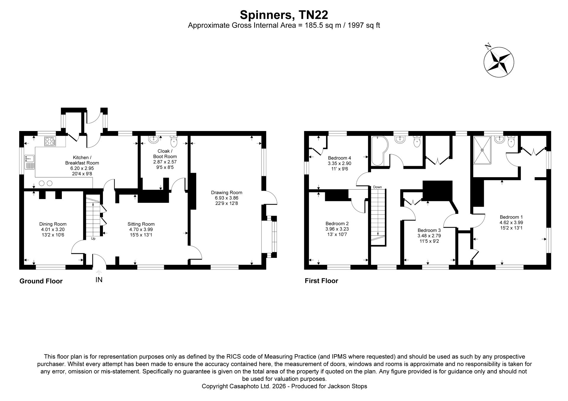 Spinners,, The Street, Ashdown Forest floorplan