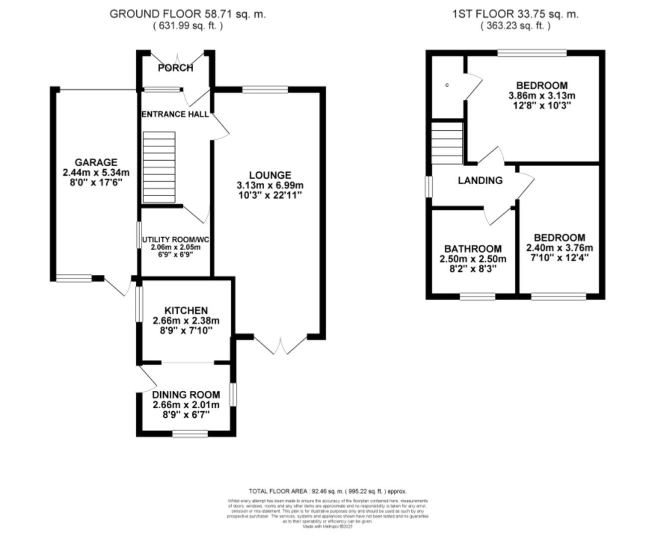 47, Fountains Way, Formby floorplan
