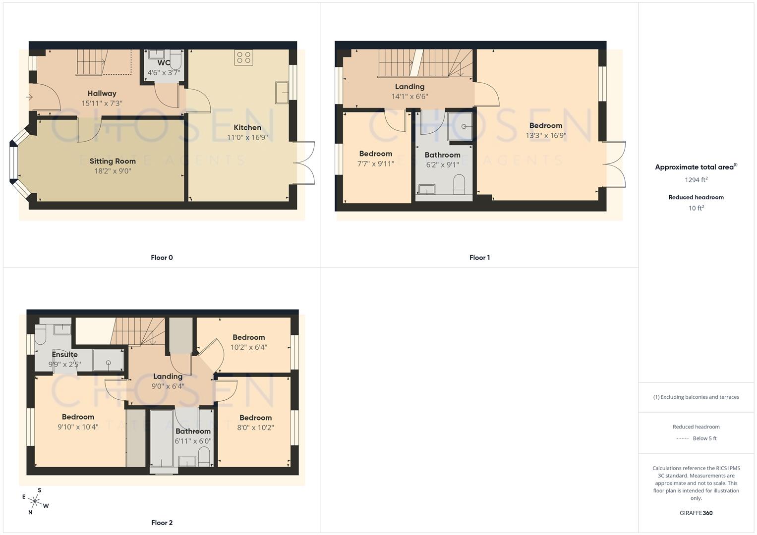 58, Thatcham Avenue Kingsway, Gloucester floorplan