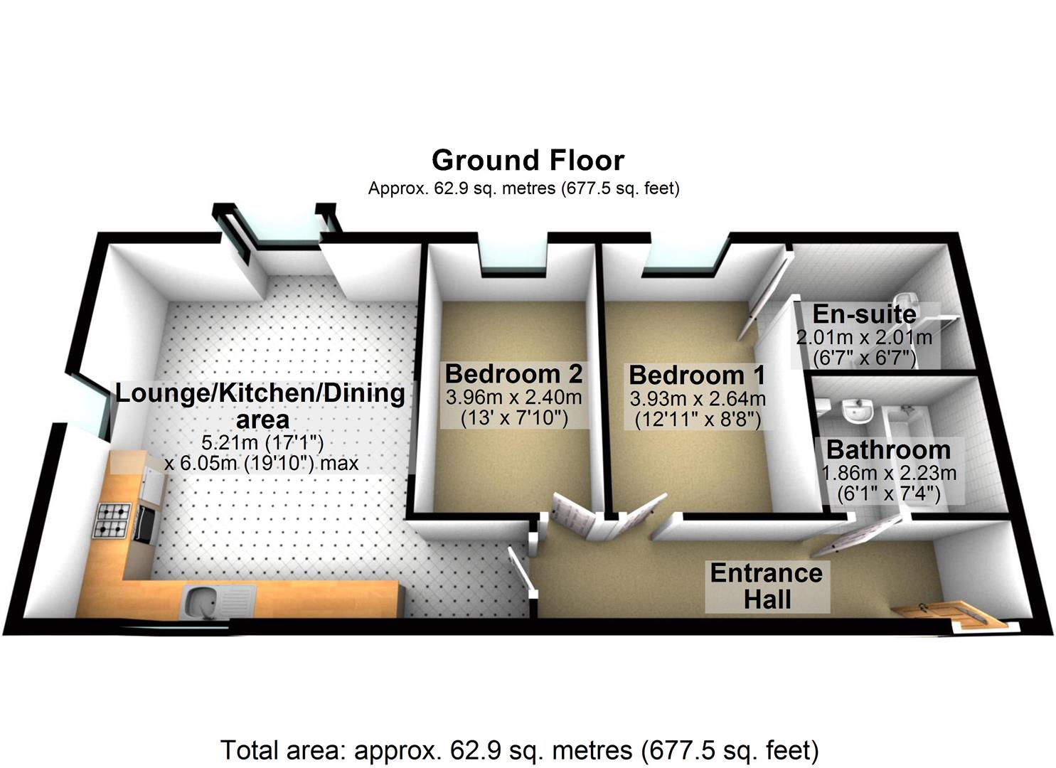 15, Bridge Close, Tadcaster floorplan