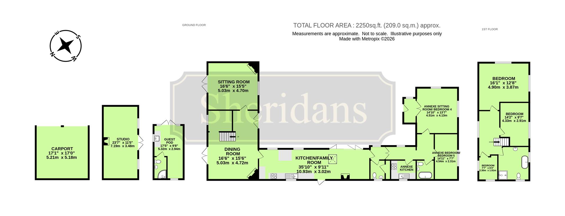 The Old Stables, Barton Road, Bury St Edmunds floorplan