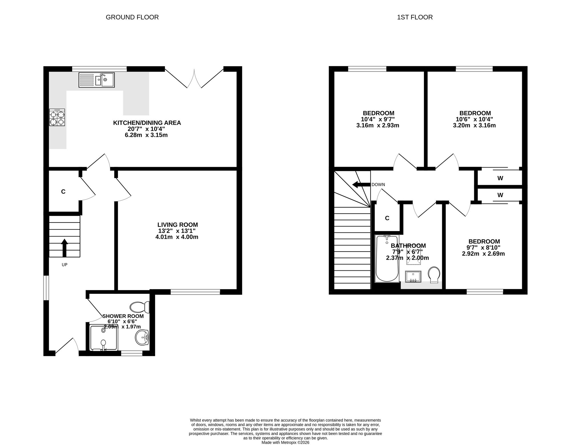28, Castleview Park, Dundee, DD4 floorplan
