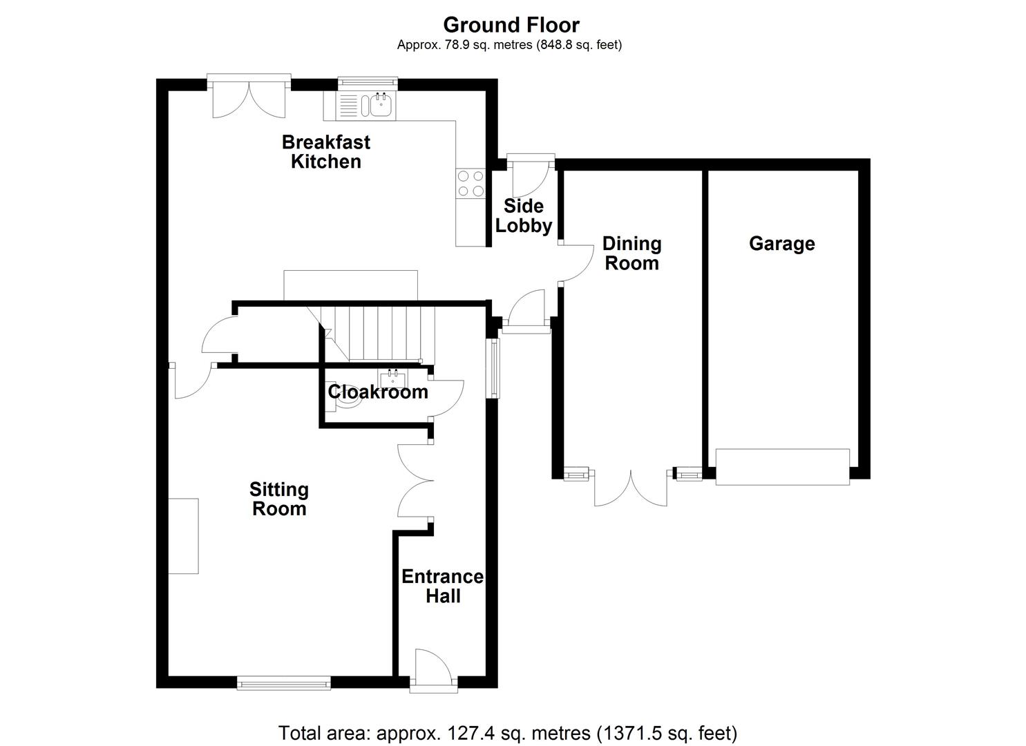 4 Bedrooms Detached house for sale in Brixworth Way, Retford DN22