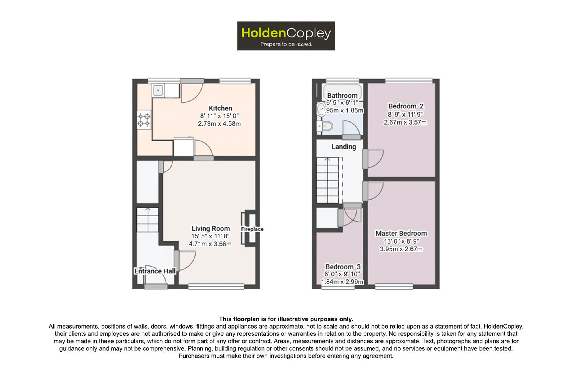 34 Featherstone Close, Nottingham floorplan