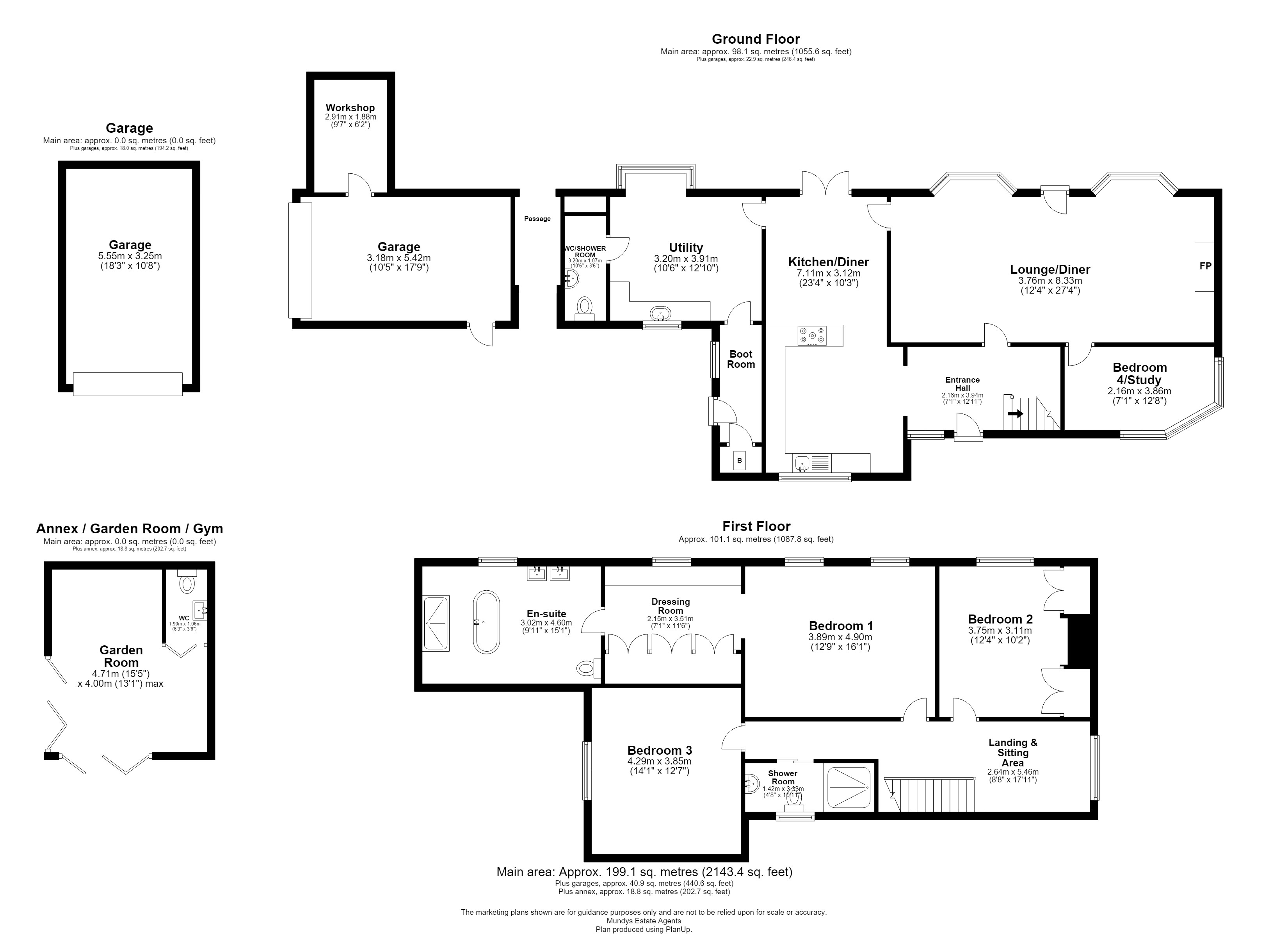 Post Cottage, 23, Front Street, Market Rasen floorplan