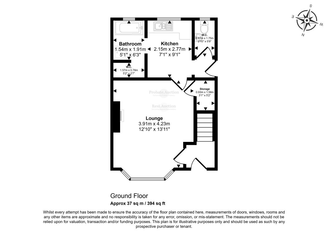 157, Longton Hall Road, Stoke-on-Trent floorplan