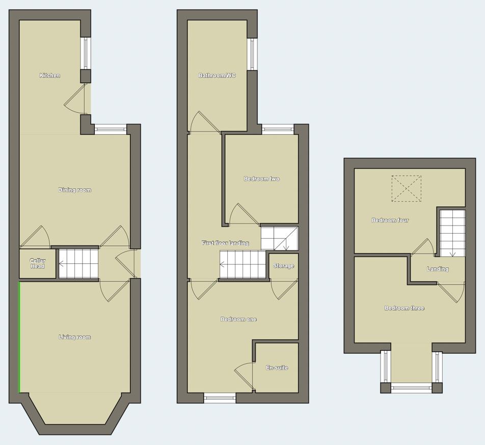 46, Osborne Road, Sheffield floorplan