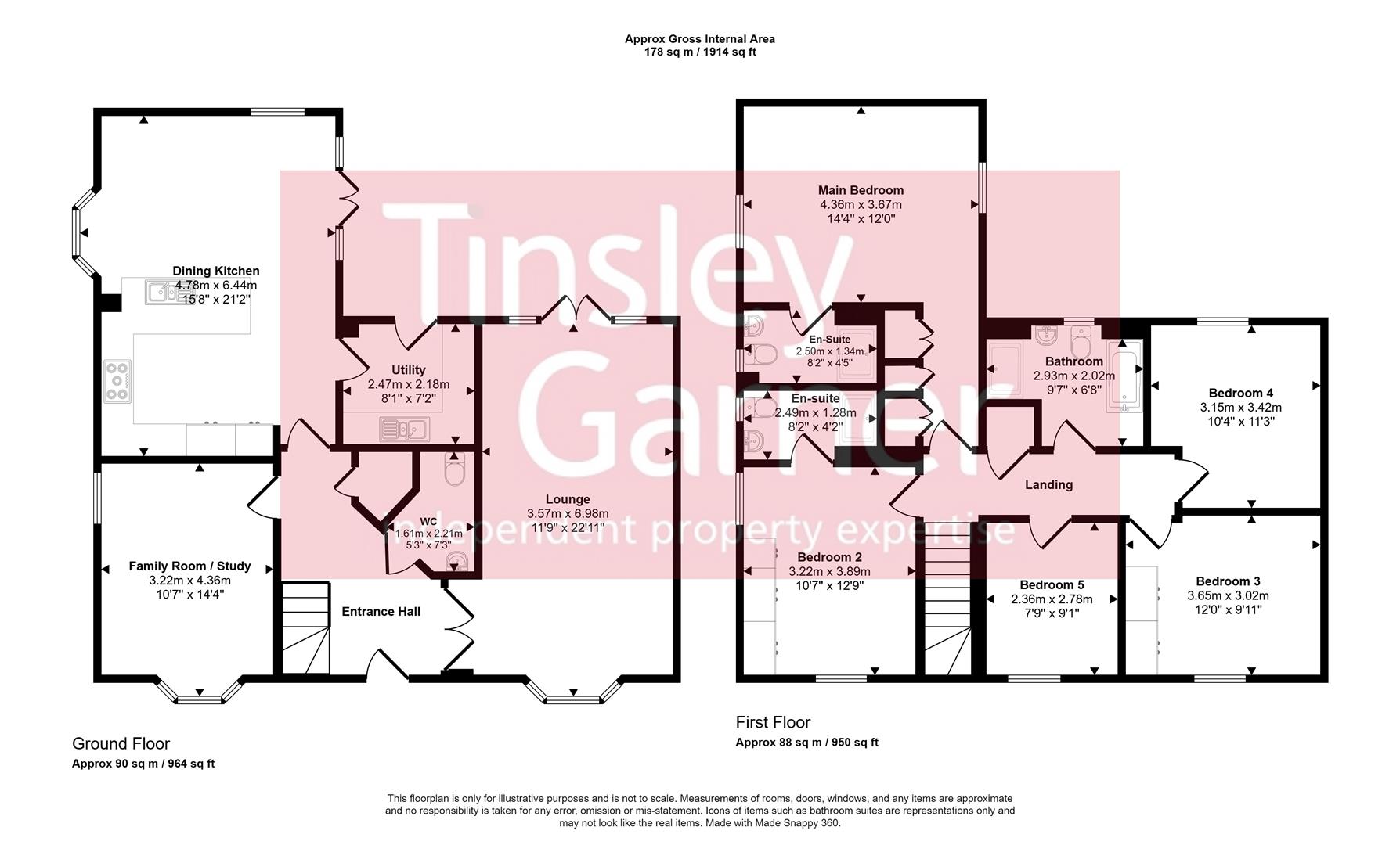 8, Amherst Place, Barlaston floorplan