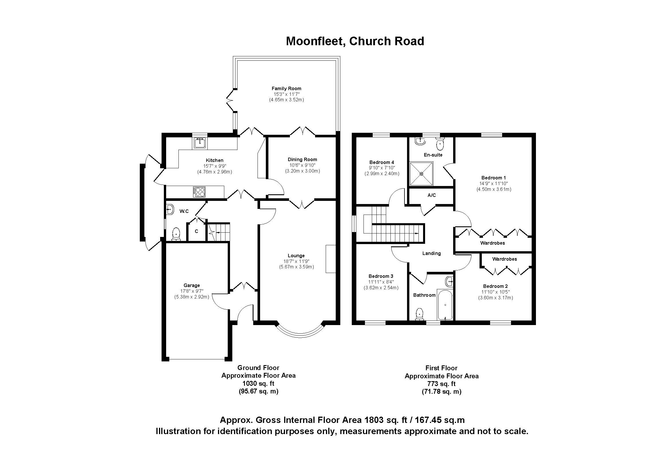 Moonfleet, 23a, Church Road, Dorset floorplan