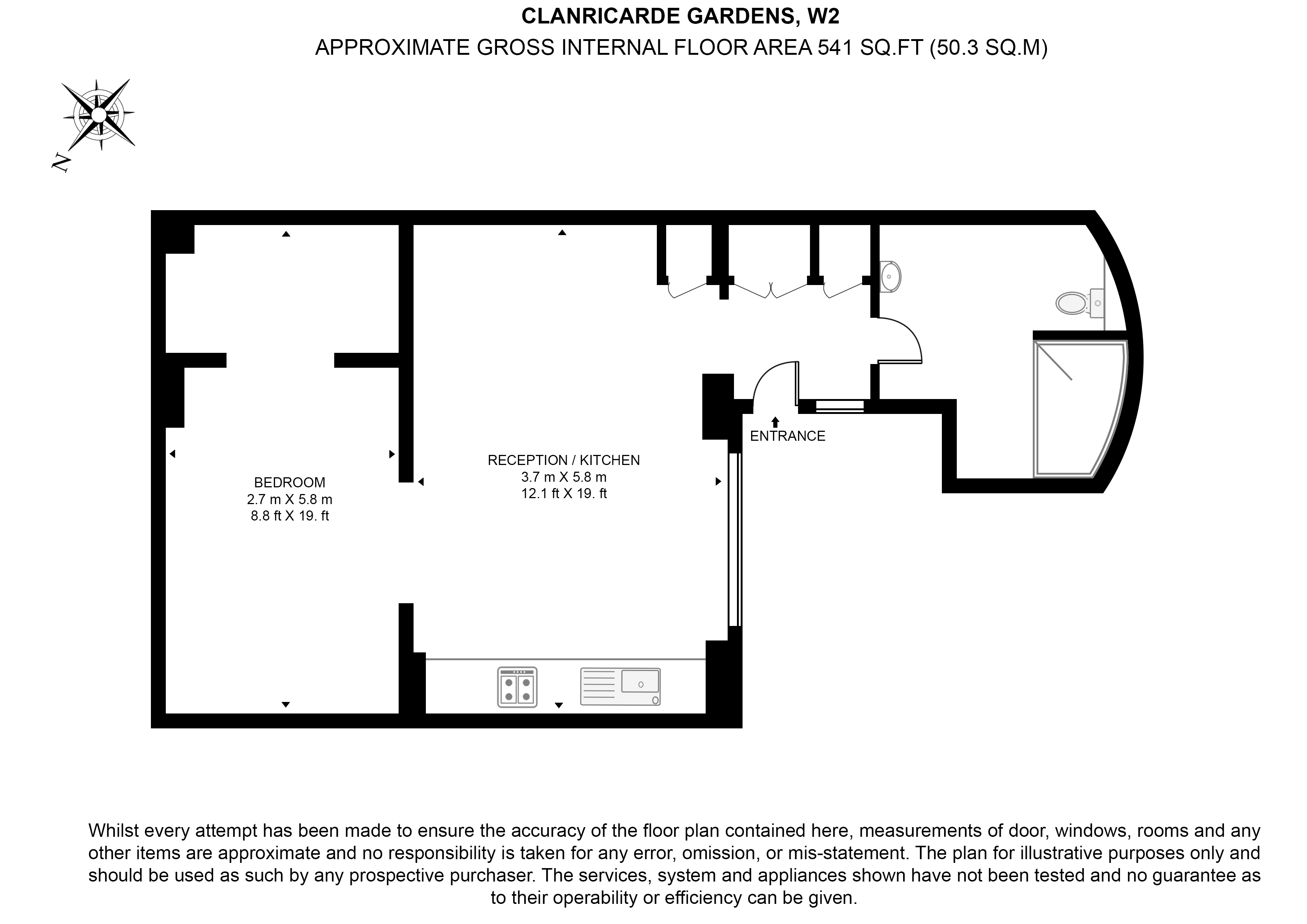 41 Clanricarde Gardens, London floorplan