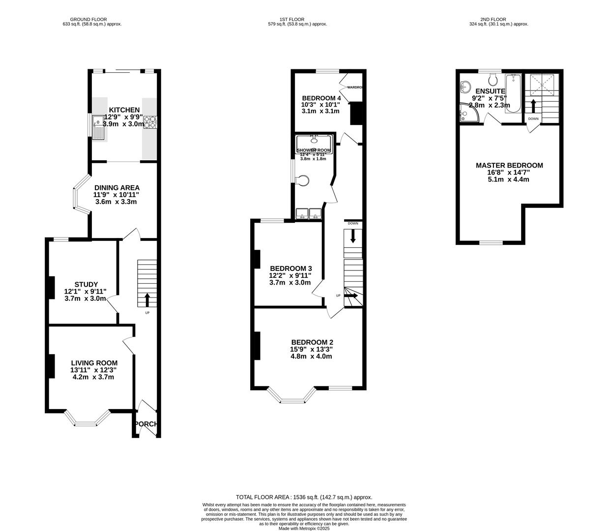 100, Franchise Street, Weymouth floorplan
