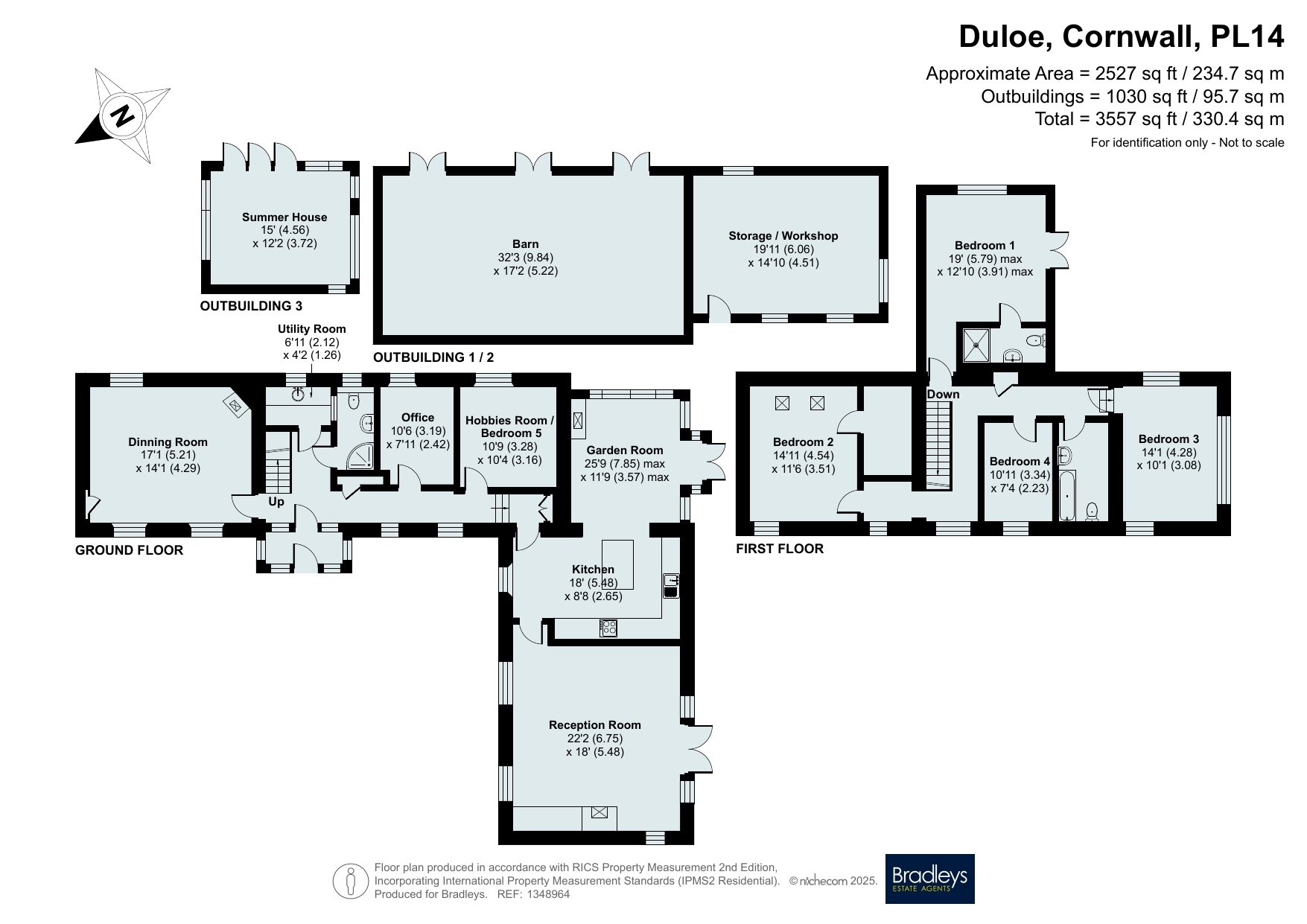 Tregarrick Court,, Duloe, Cornwall floorplan