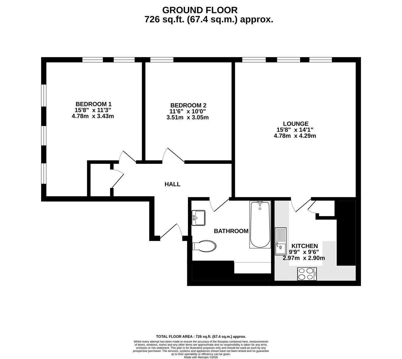 Taylers Court, Pelican Lane, Newbury floorplan