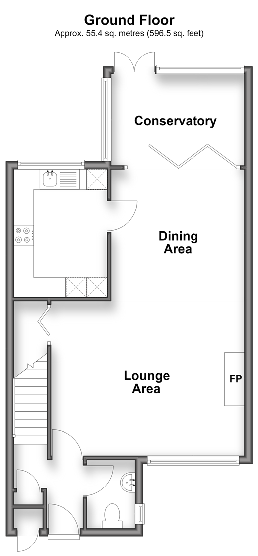Burnham Drive, Reigate floorplan