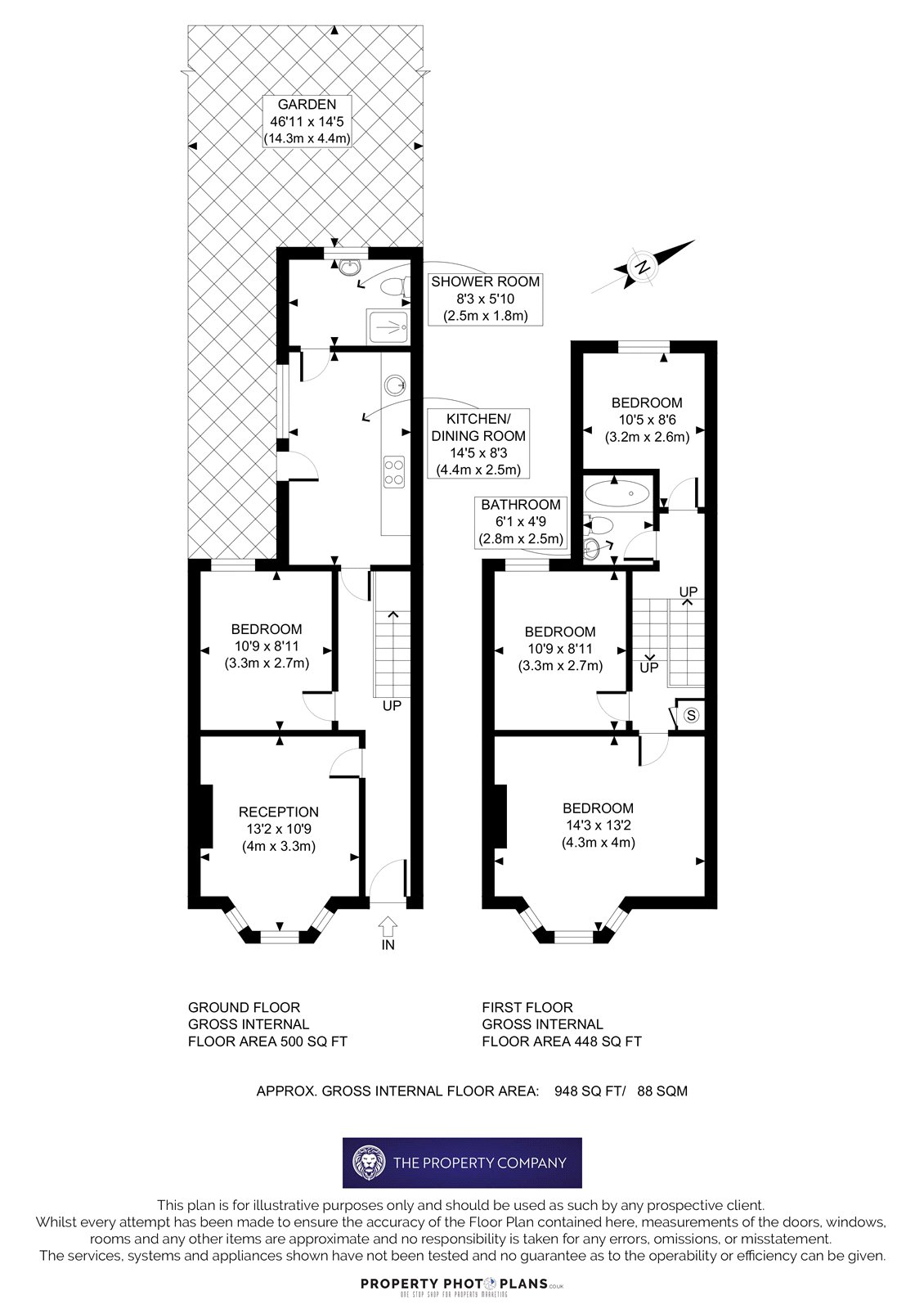 177, Hertford Road, London floorplan