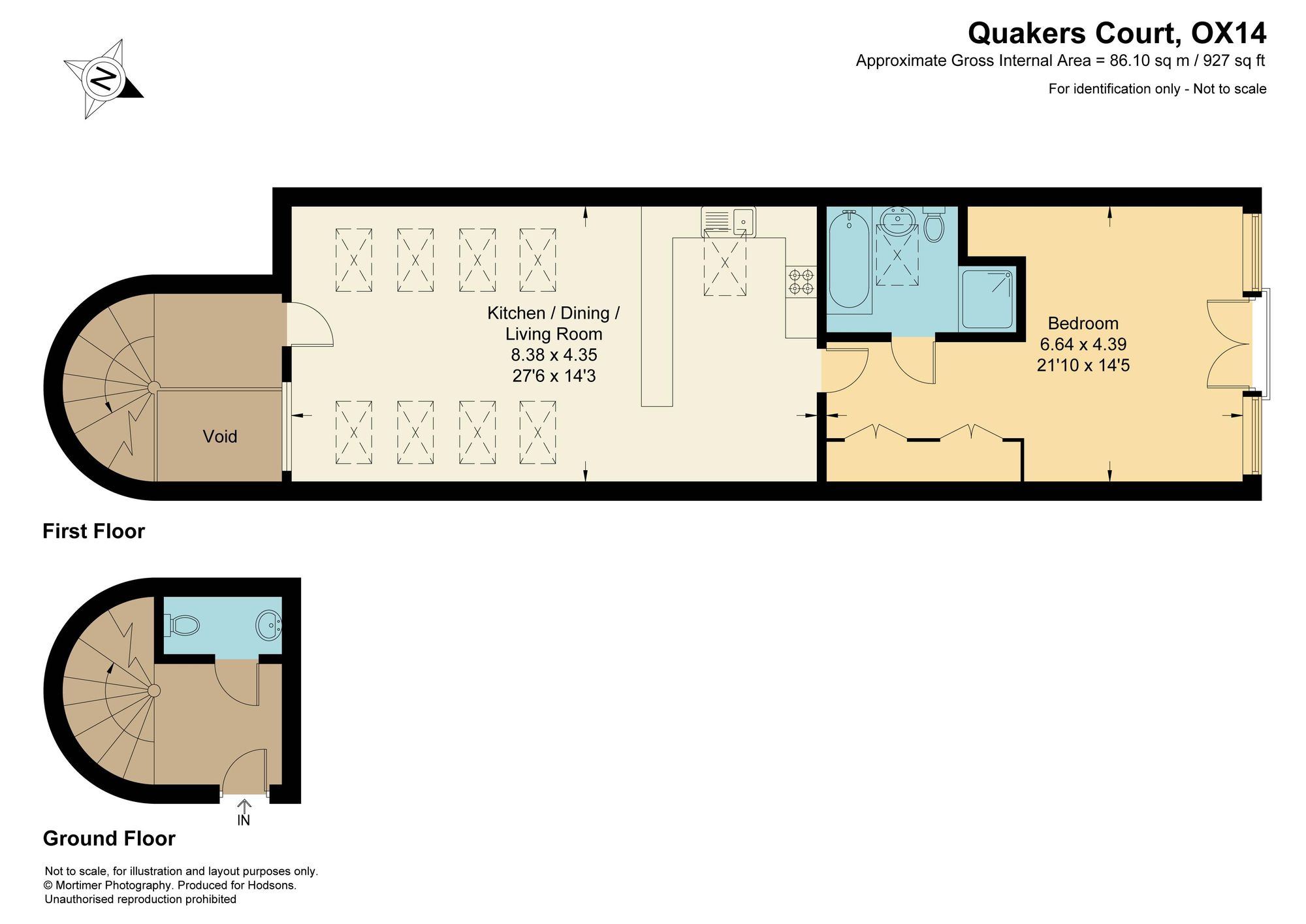 9 Quakers Court, Abingdon floorplan