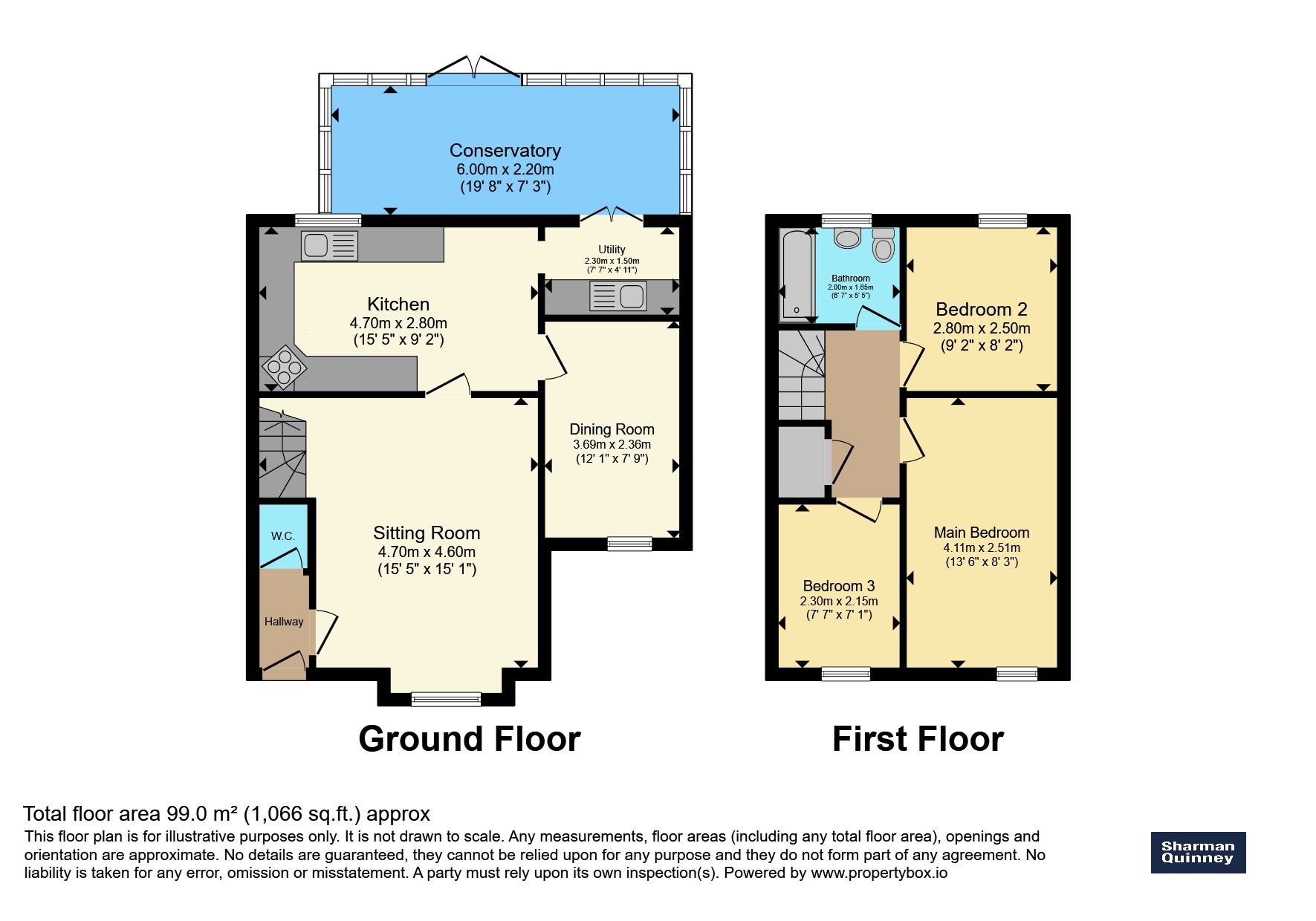 11, The Green, March floorplan