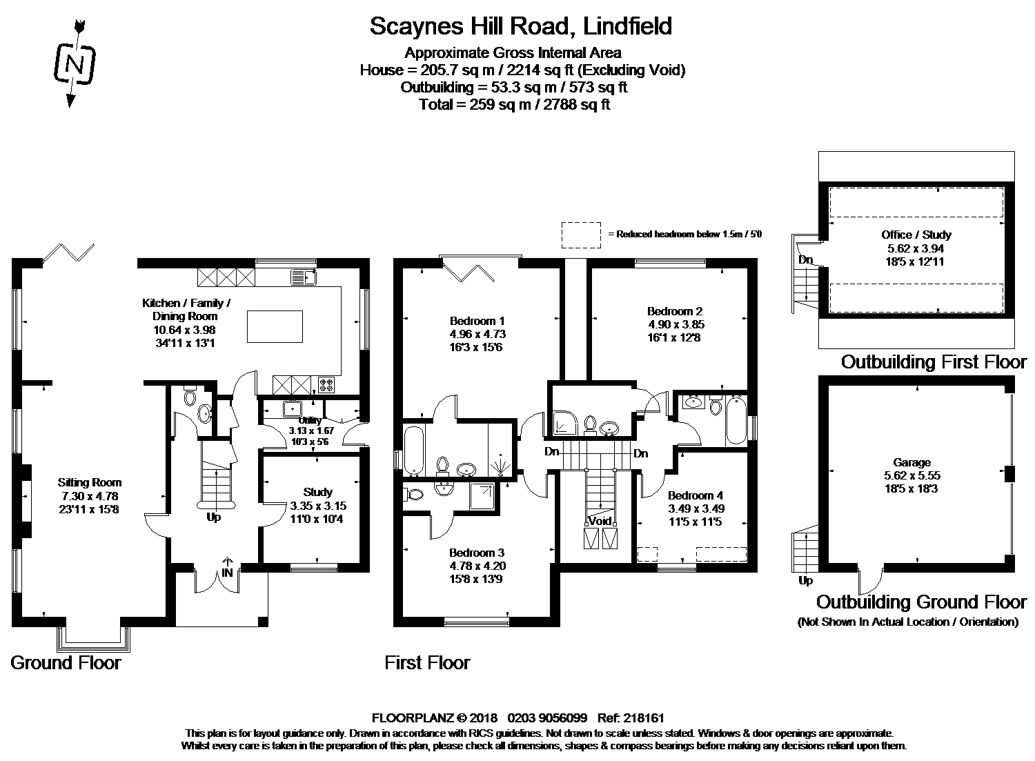 4 Bedrooms Detached house for sale in Scaynes Hill Road, Lindfield, West Sussex RH16