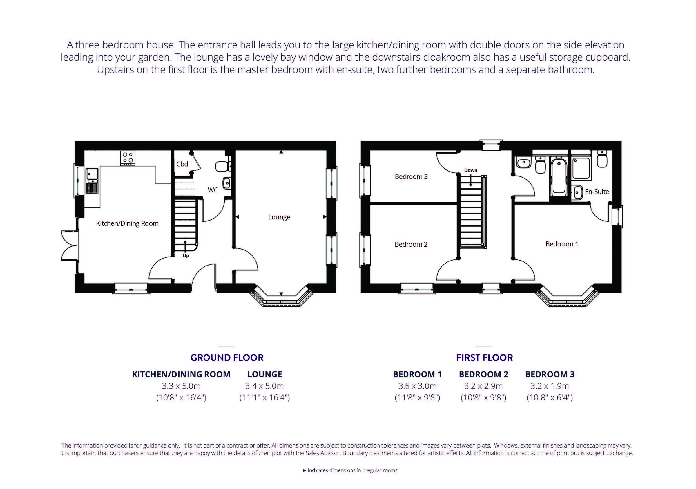Plot 177 Steeperton, Exeter floorplan