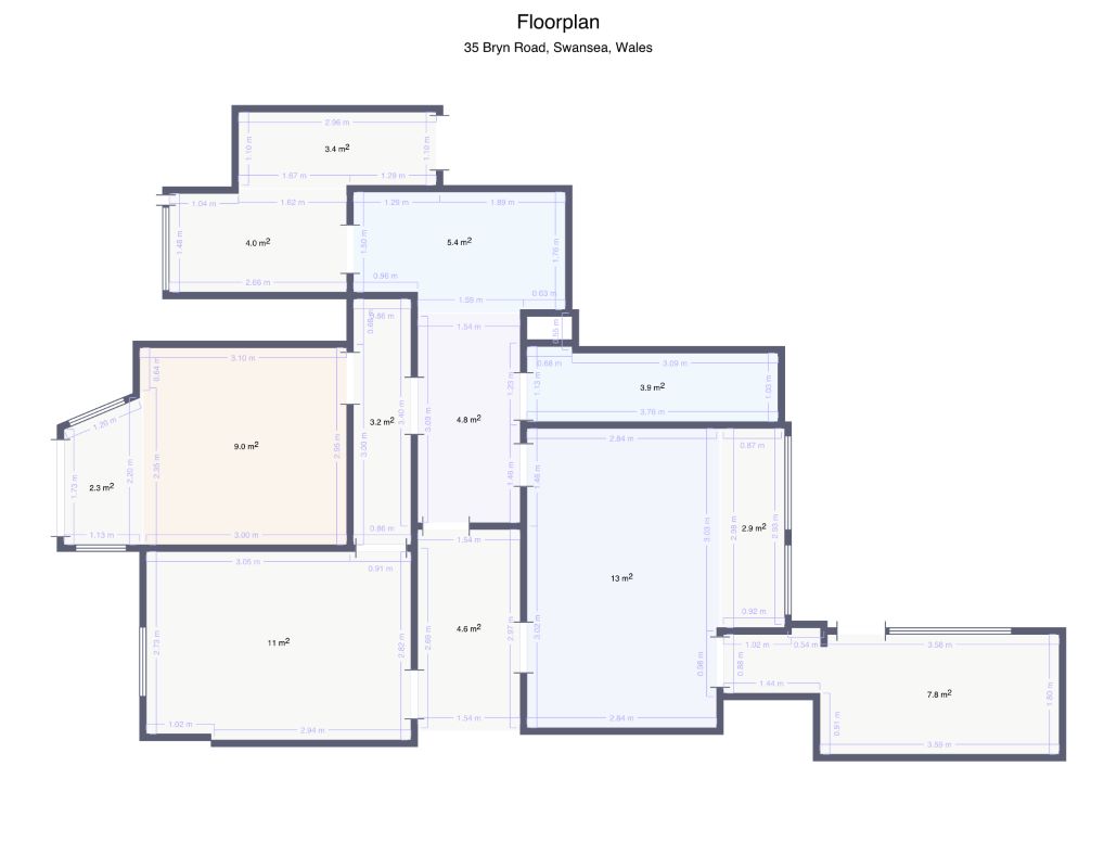 35, Bryn Road, Swansea floorplan