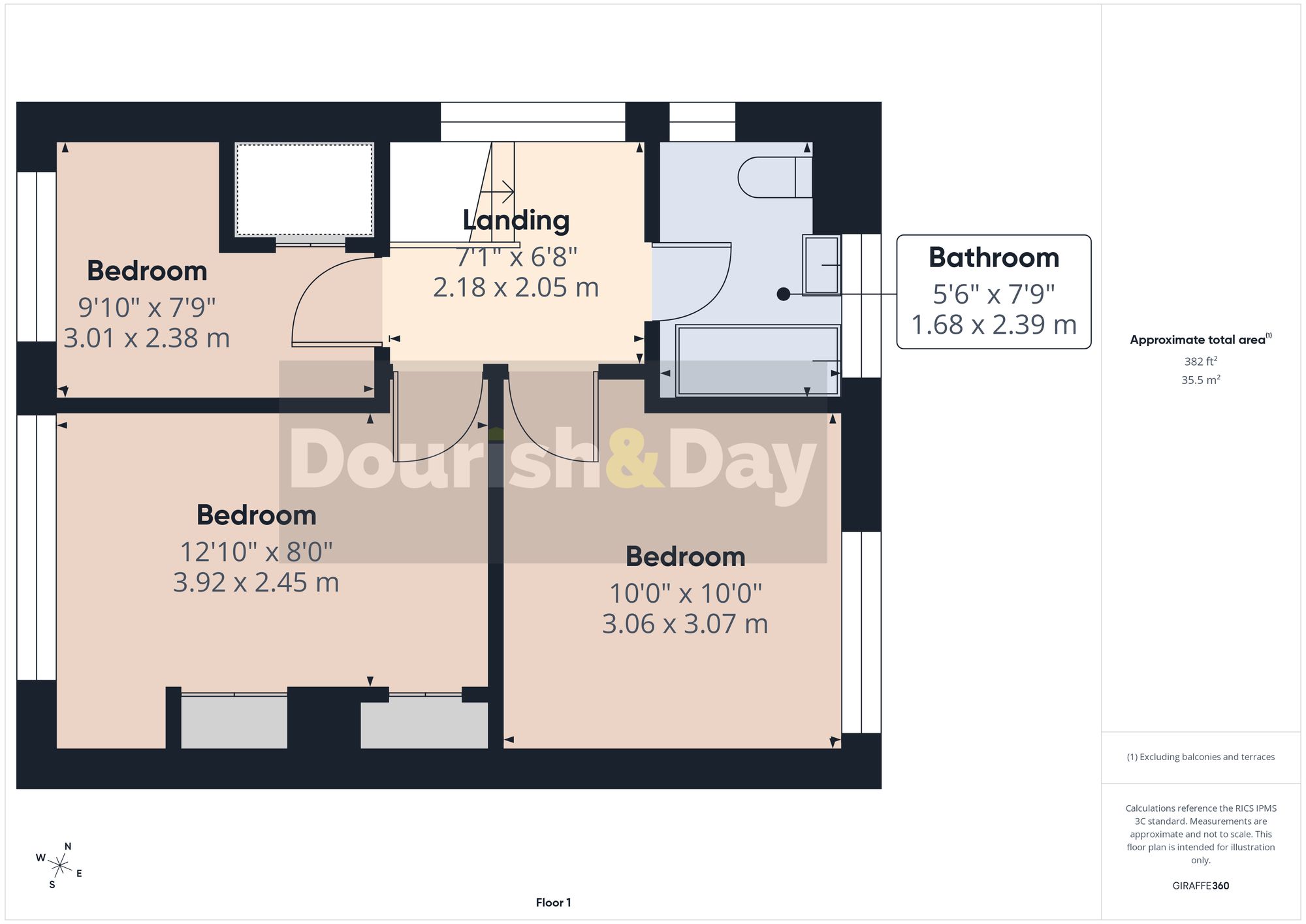 3 Meadow Side, Market Drayton floorplan