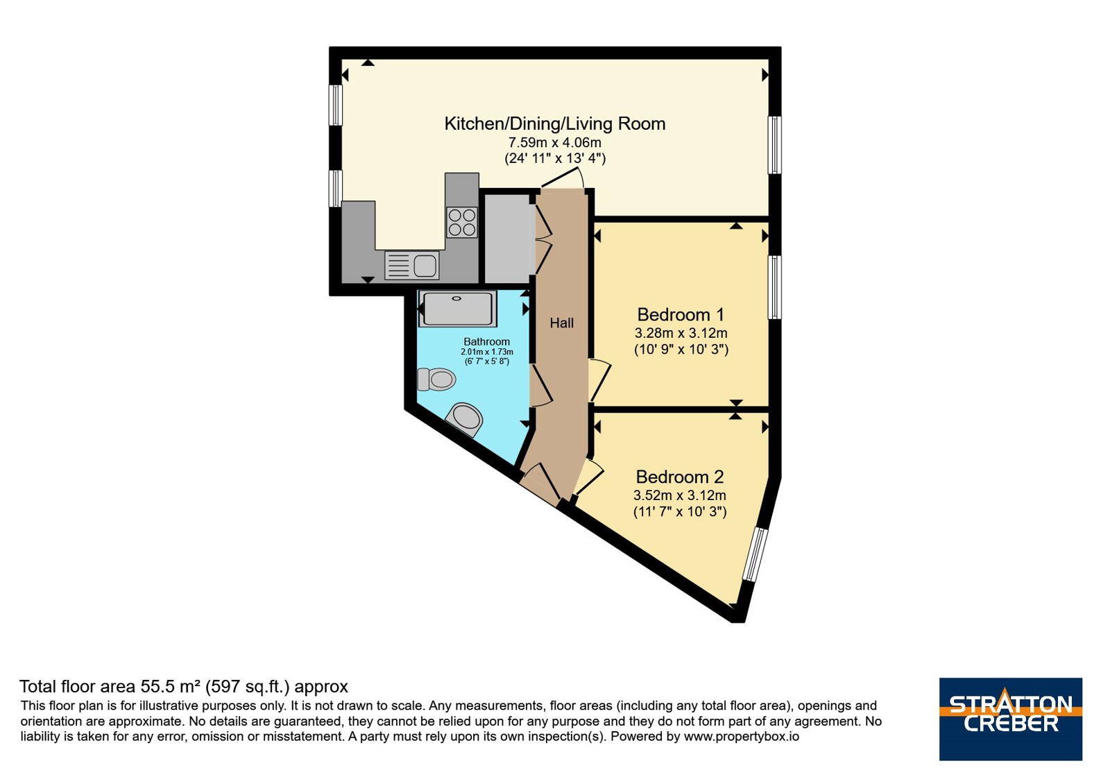 12, Button Drive, Cornwall floorplan