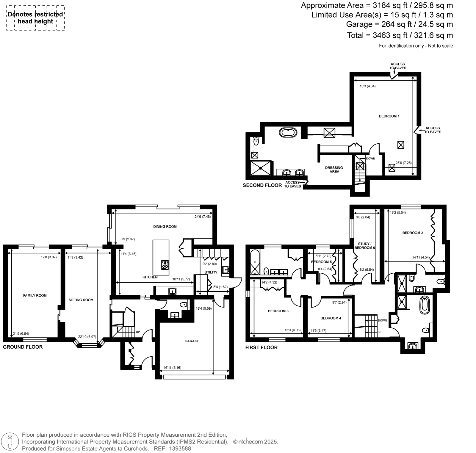 20, Wexfenne Gardens, Pyrford floorplan