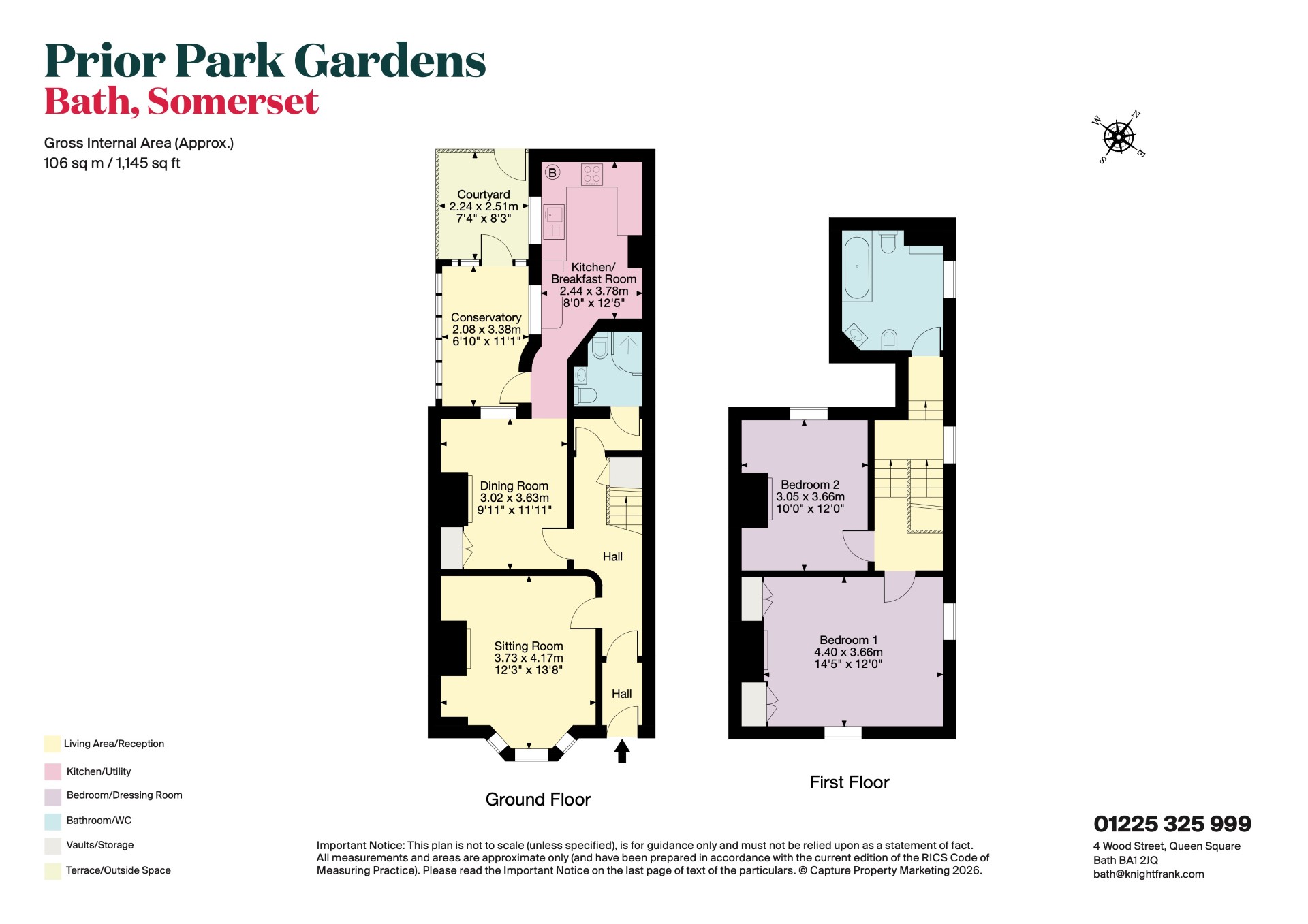 6, Prior Park Gardens, Bath floorplan