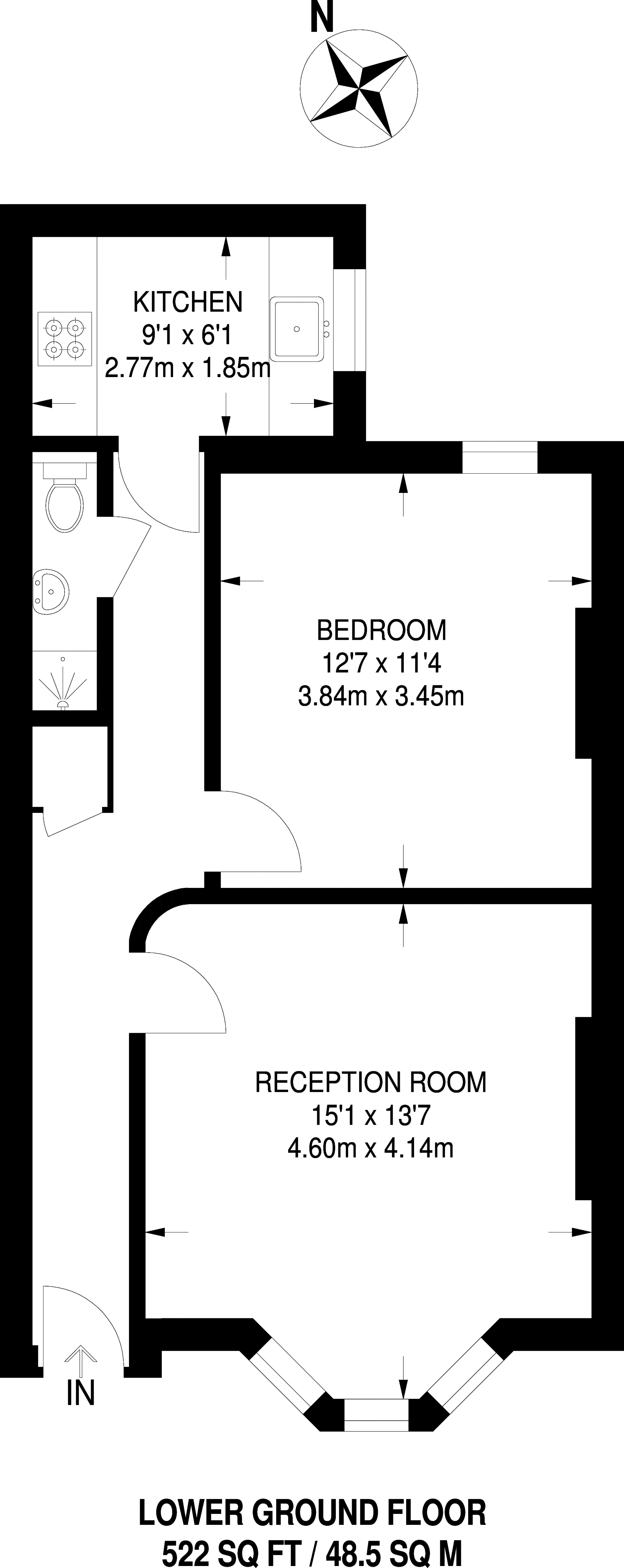 1 Bedrooms Flat to rent in Warlock Road, Maida Hill W9