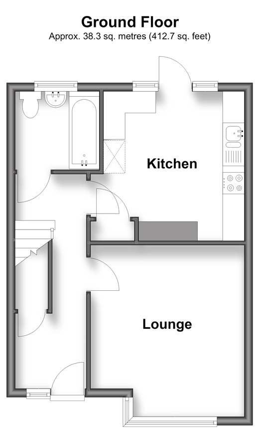 Colegrave Road, London floorplan