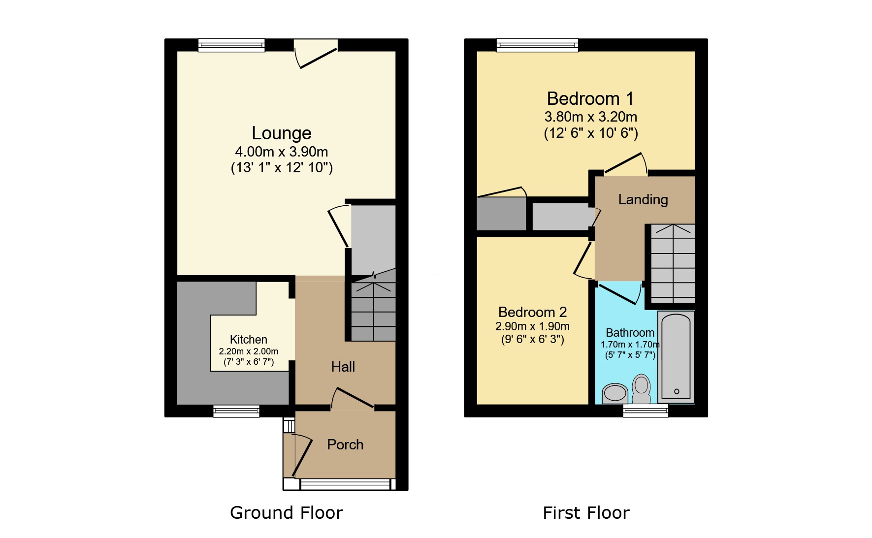 13 Coleraine Close, Lincoln, Lincolnshire floorplan
