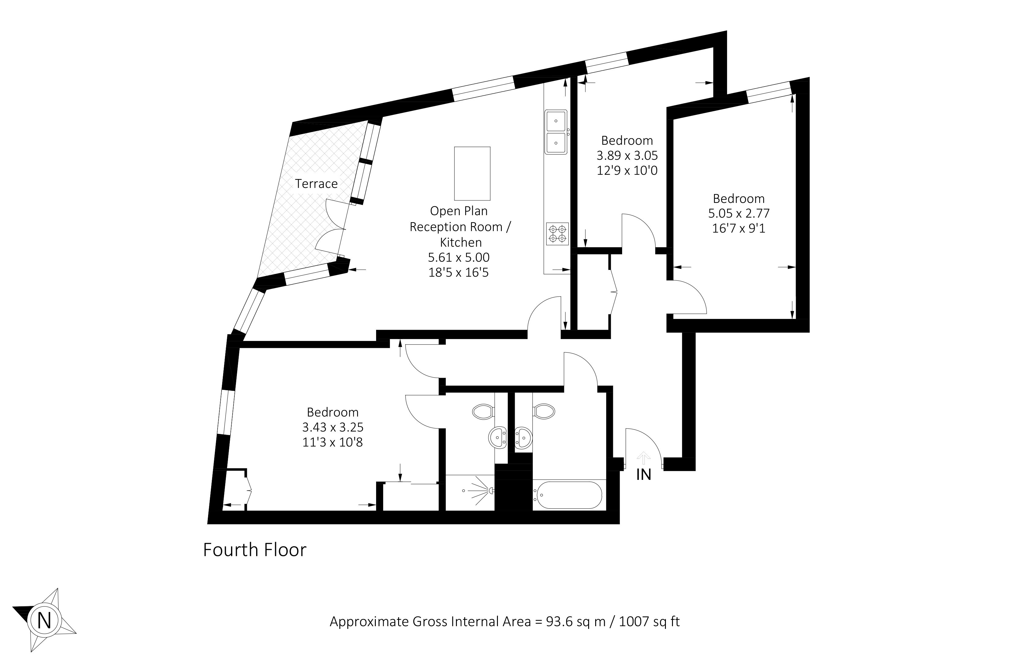 147 Bellville House, 4, John Donne Way, London floorplan