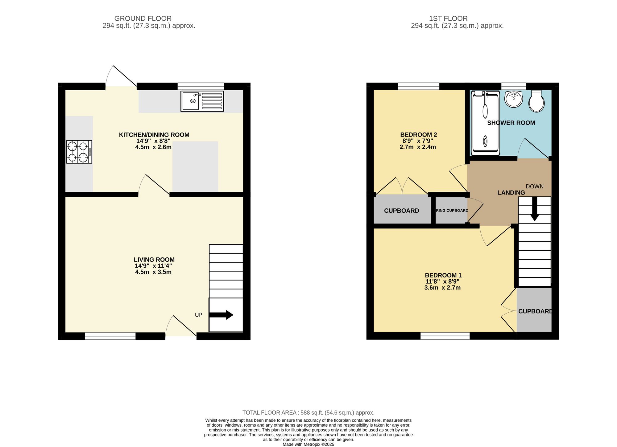 8 Webbers, Taunton floorplan