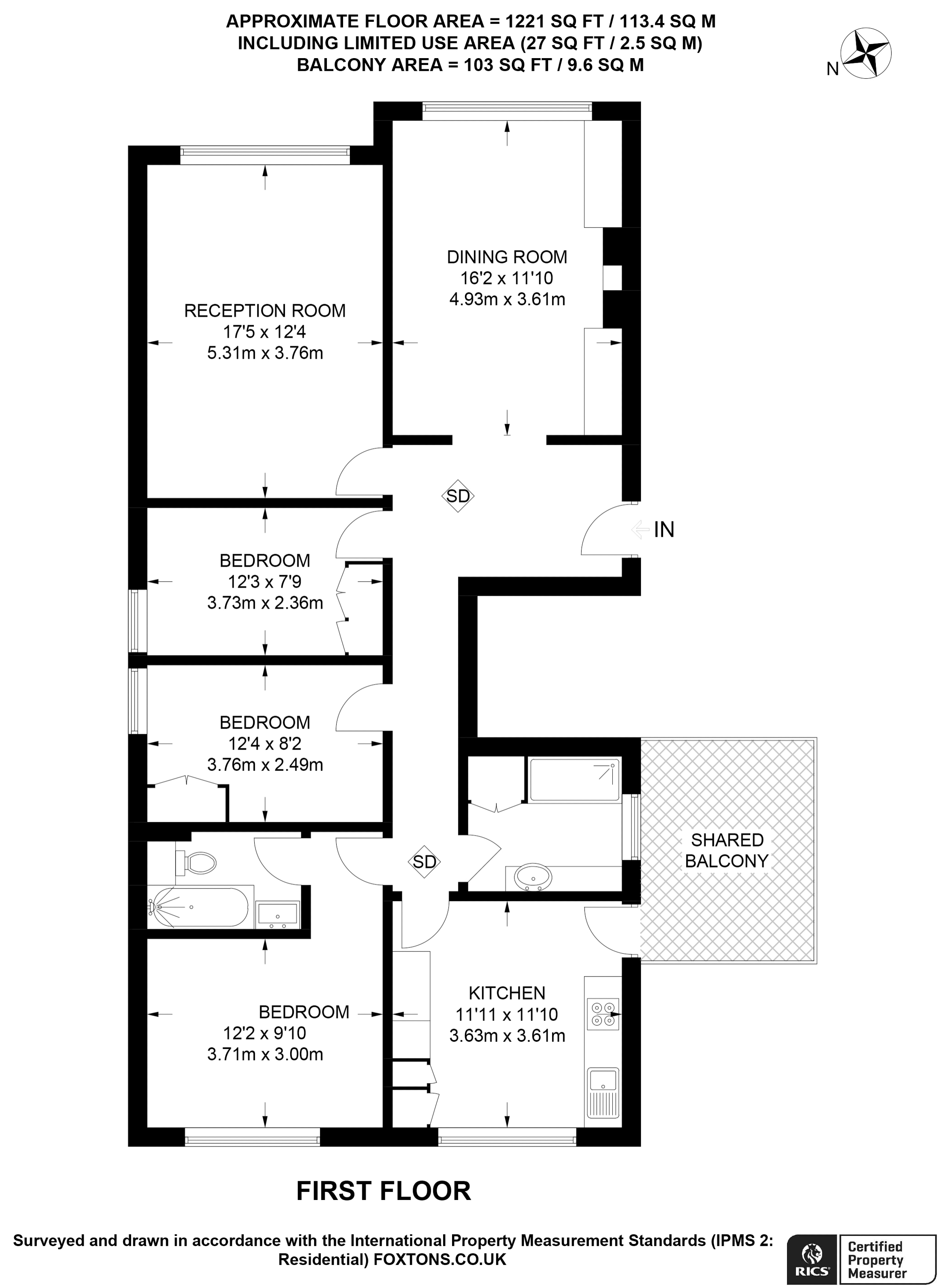 Raymond Road, Wimbledon Village floorplan