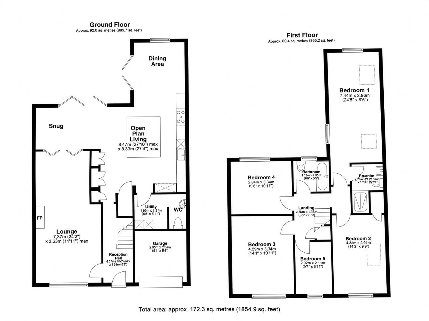 30, Cadewell Park Road, Torquay floorplan