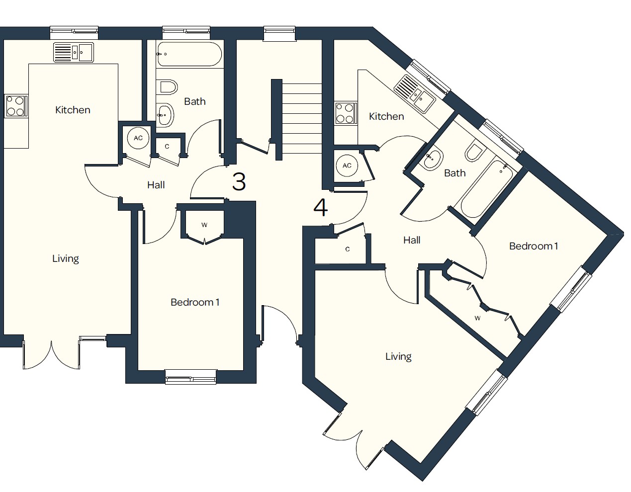 1 Bedrooms Flat for sale in Pix Court, Arlesey SG15