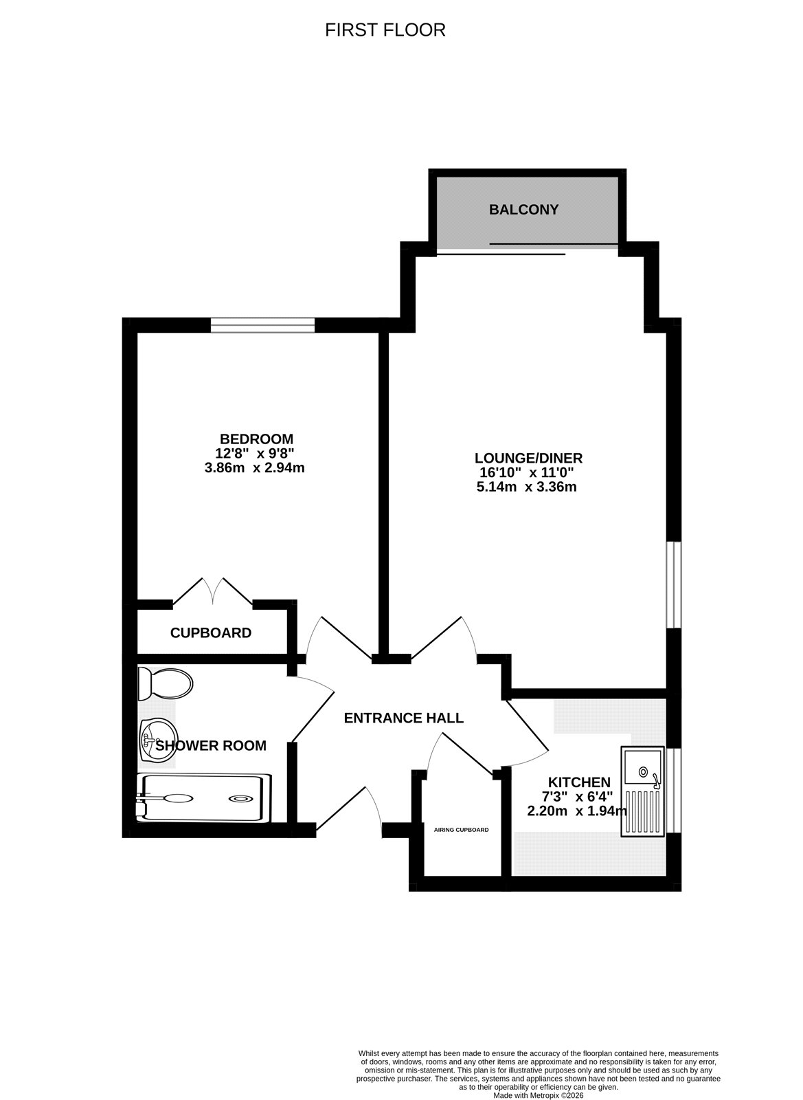 25,, The Ferns, Farnham floorplan