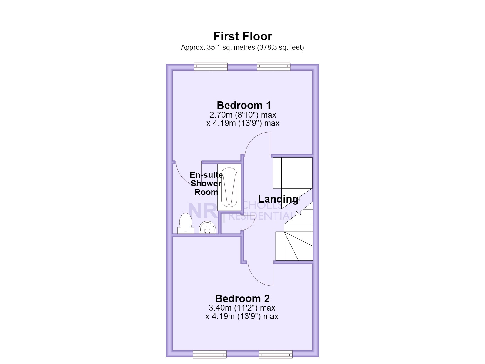 5, Alpine Close, West Ewell floorplan