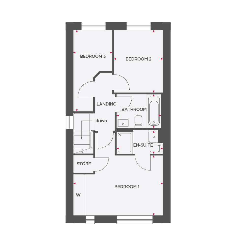 52, Off Great Stoke Way, Harry Stoke floorplan