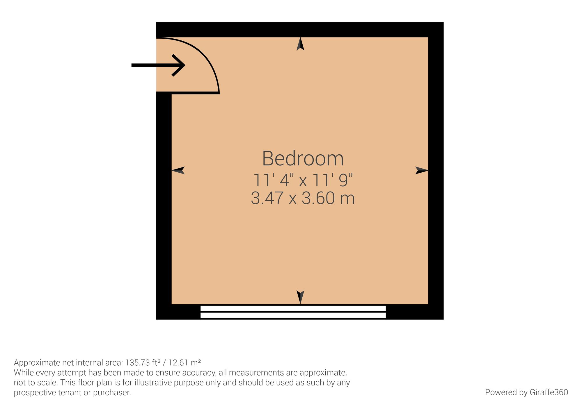 Room 2 Side A Thanet Road, Bexley floorplan