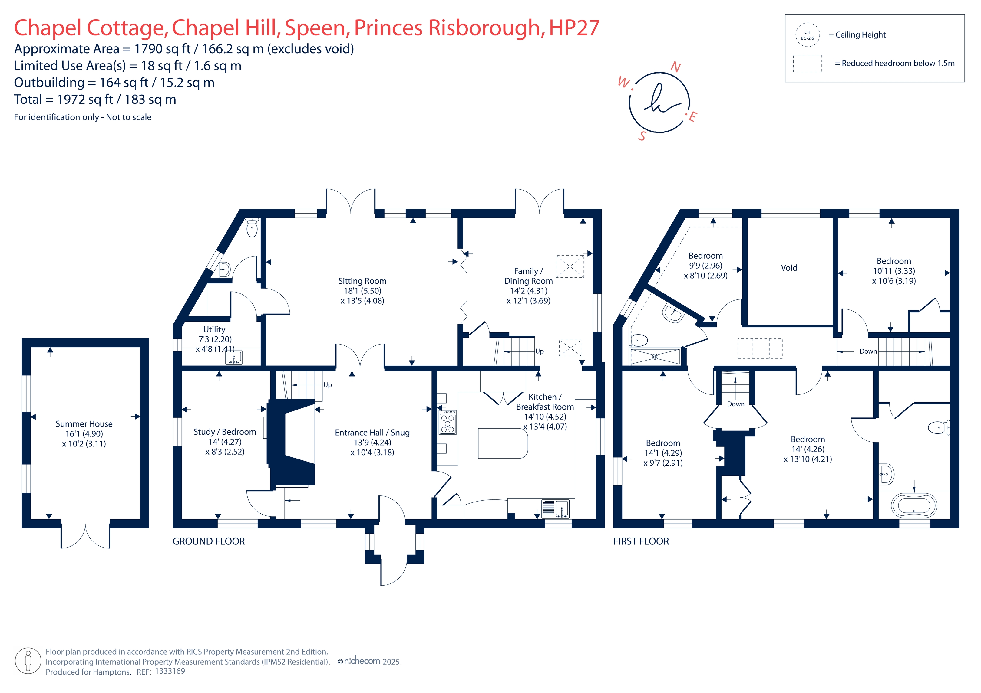 Chapel Cottage, Chapel Hill, Speen, Princes Risborough floorplan