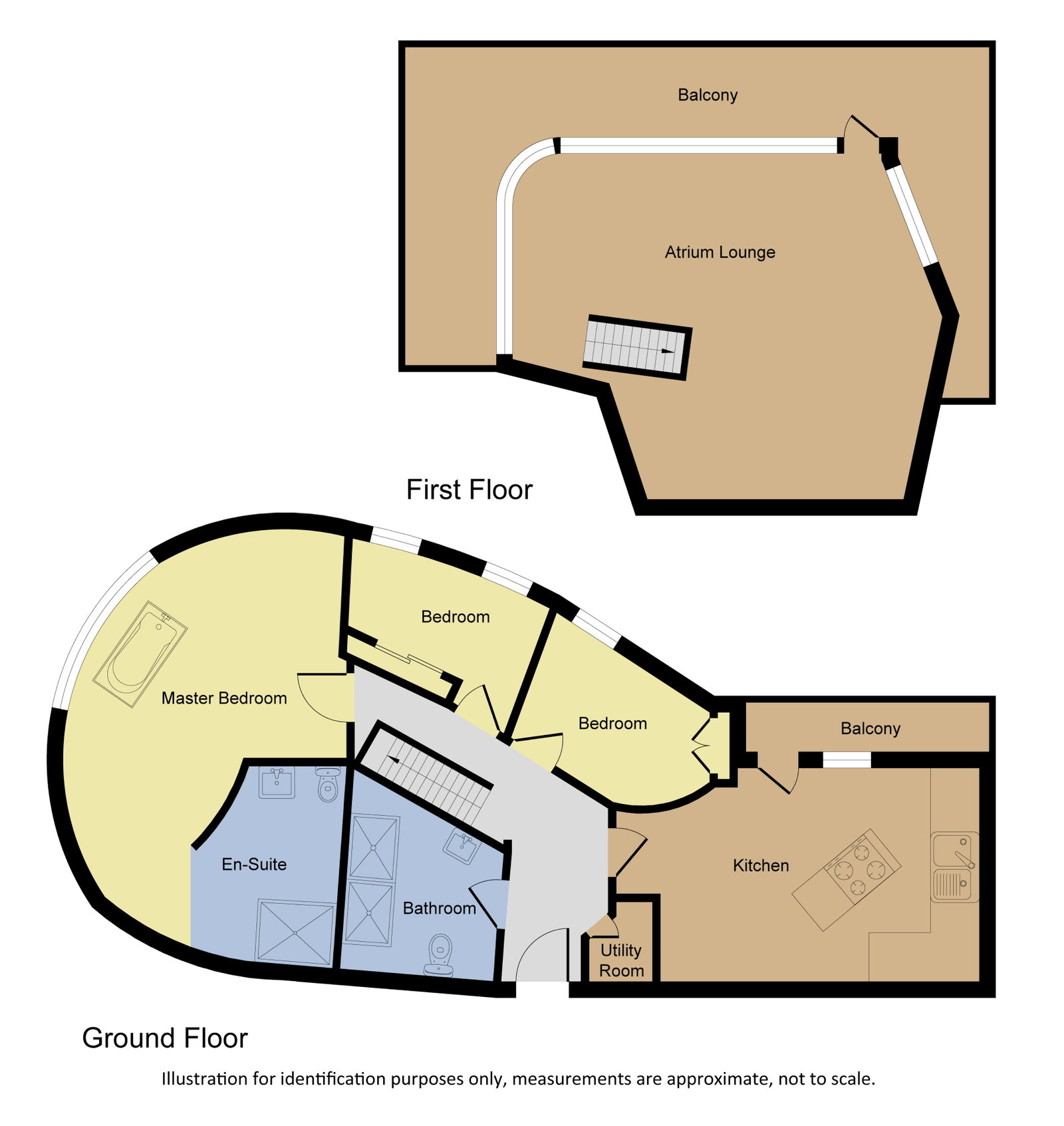 The Penthouse,292, Altolusso, Cardiff floorplan