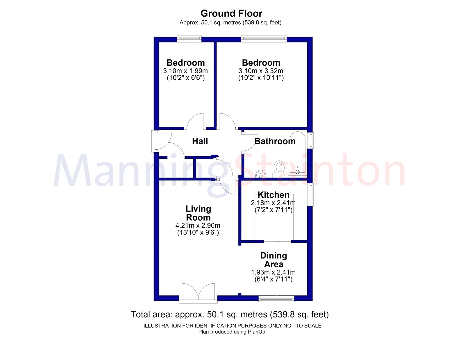 9, Lady Park Court, West Yorkshire floorplan