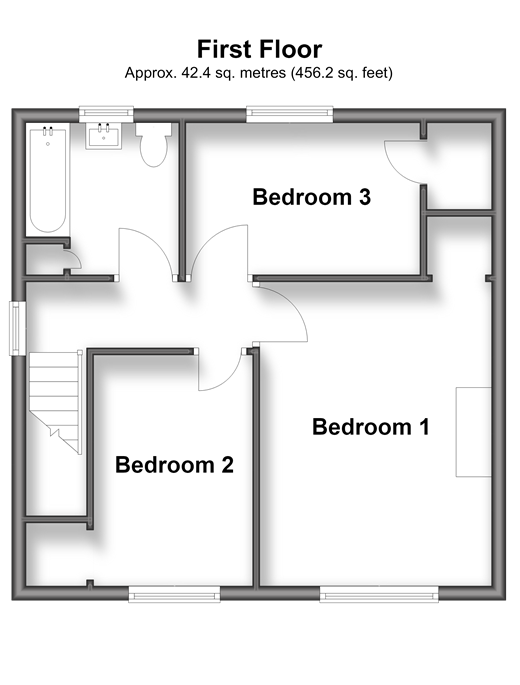 Windmill Road, Southwick floorplan