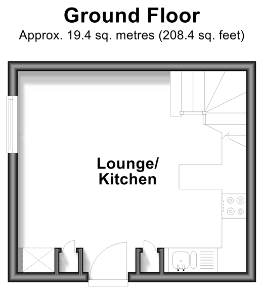 Sandringham Road, Crawley floorplan