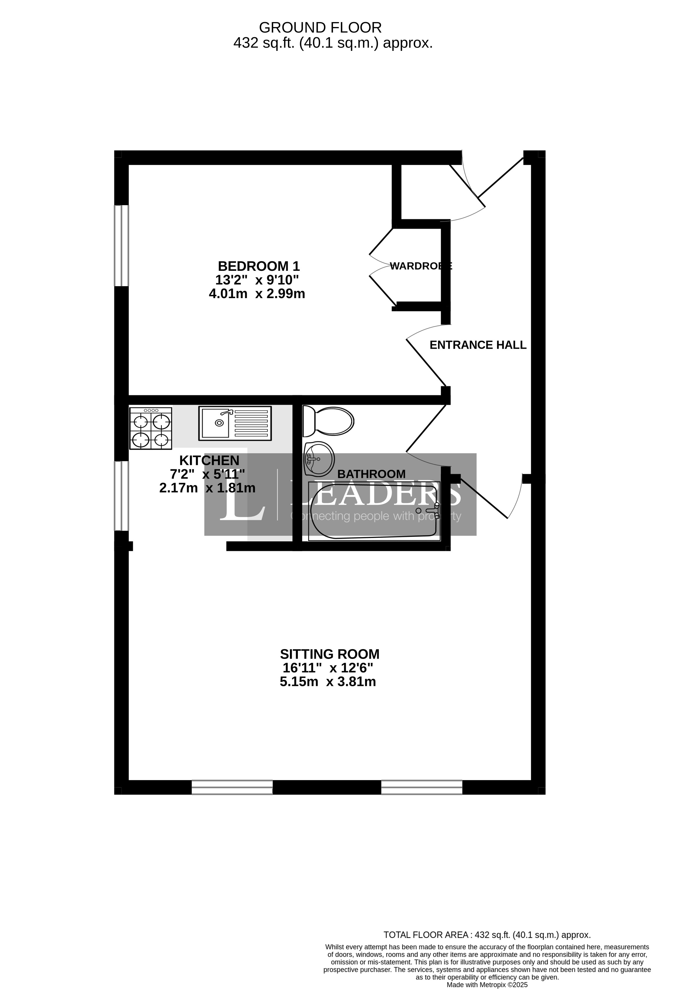 Flat 31, Haystoun House, 76, Church Street, Eastbourne floorplan